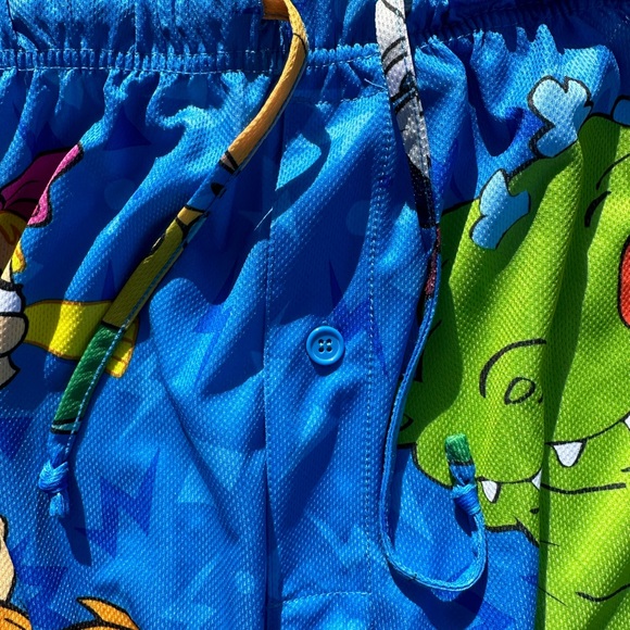 Nickleodeon Mens Sleep Lounge Pants L 36-38 90's classic Nickelodeon characters - Picture 8 of 12